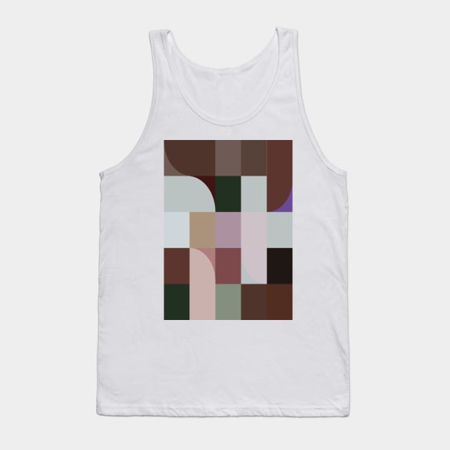 GeoDeco Tank Top by modernistdesign